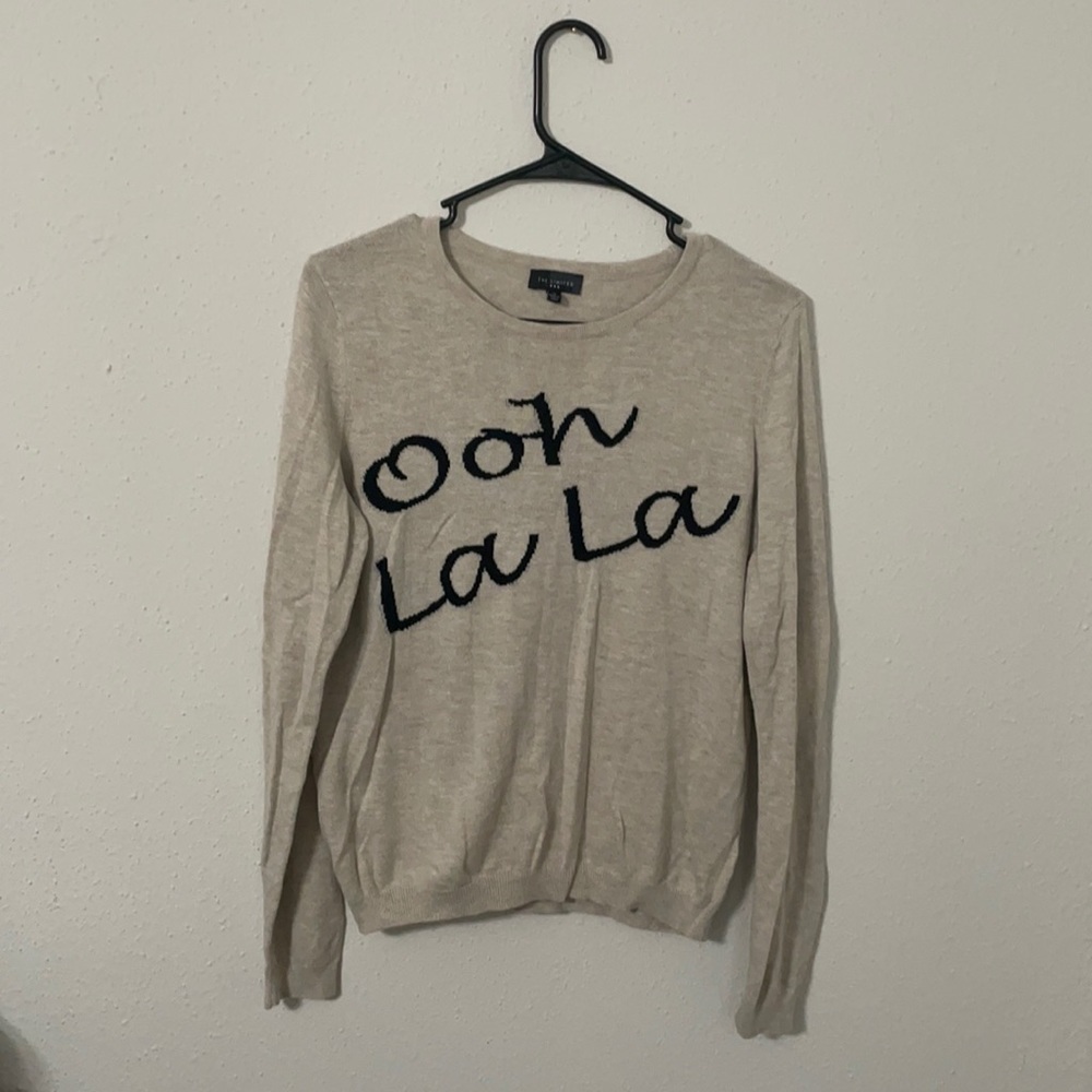 Ooh La La Cream Sweater